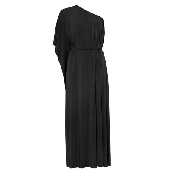 ERES Georgie One Shoulder Long Dress in Noir 3 New Womens Maxi Gown - Picture 12 of 15